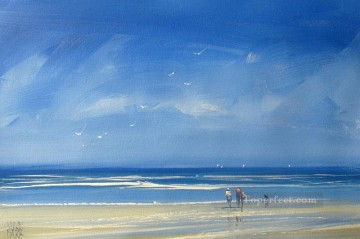 paisaje marino abstracto 084 Pinturas al óleo